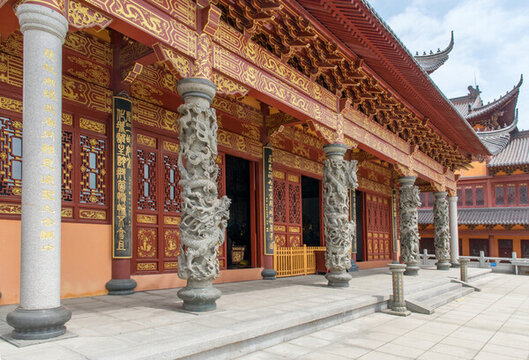 上海寶蓮庵古建筑特寫