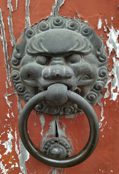 獸首銜環(huán)門扣
