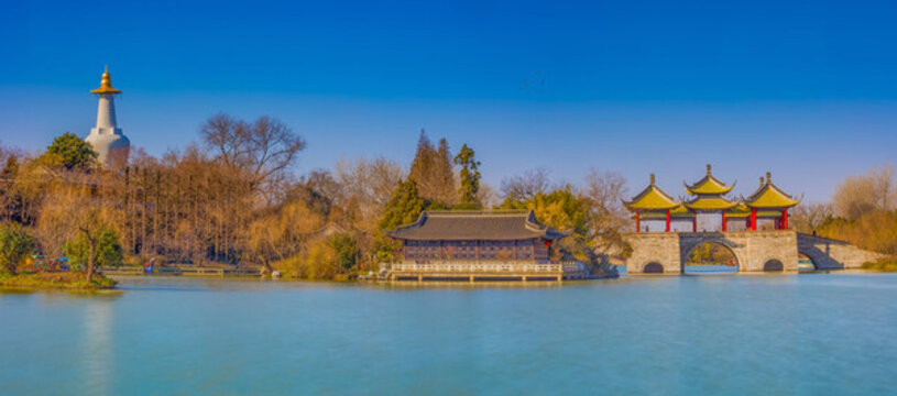 瘦西湖全景圖