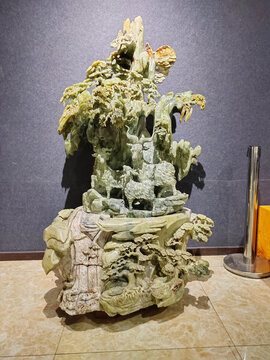 玉雕三陽(yáng)開(kāi)泰