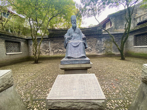天一閣范欽雕像