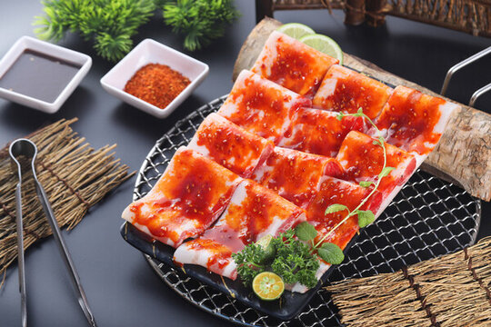 辣醬豬五花肉