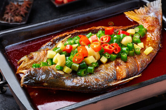 香辣雙椒烤魚