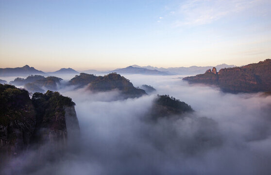 福建武夷山云海