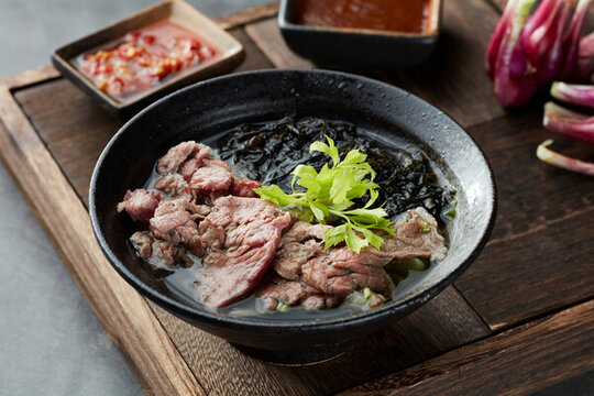 紫菜牛肉湯