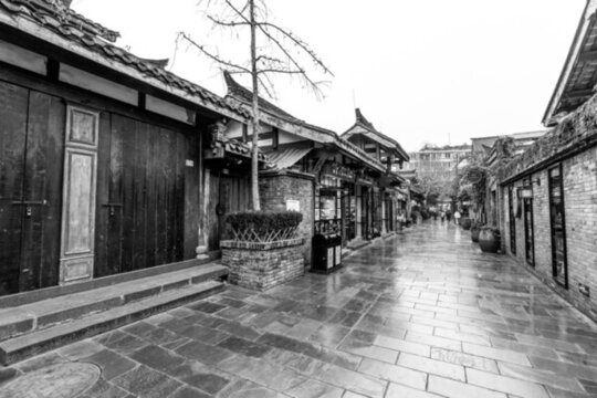 古鎮(zhèn)老街景