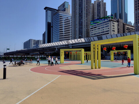 香港東岸公園廣場(chǎng)