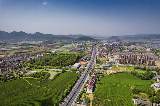 茶園高速公路與章鎮(zhèn)新區(qū)