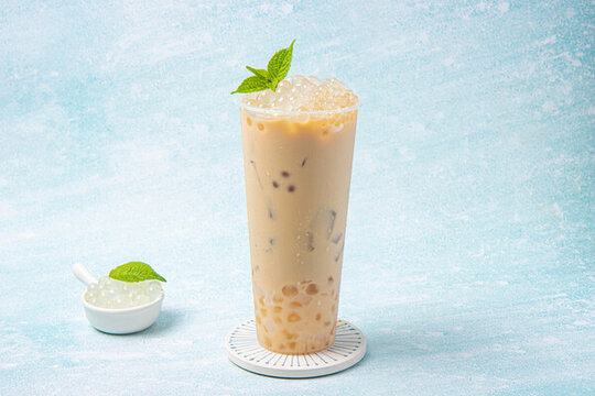 西米爆珠奶茶