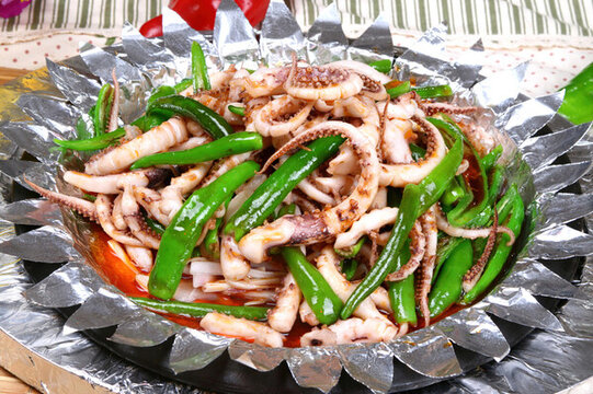 鐵板魷魚須