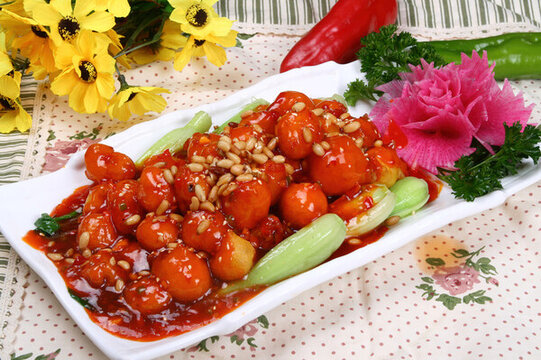 松仁豆腐