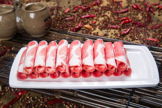 雪花牛肉