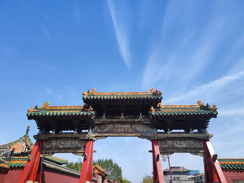 沈陽(yáng)故宮牌坊