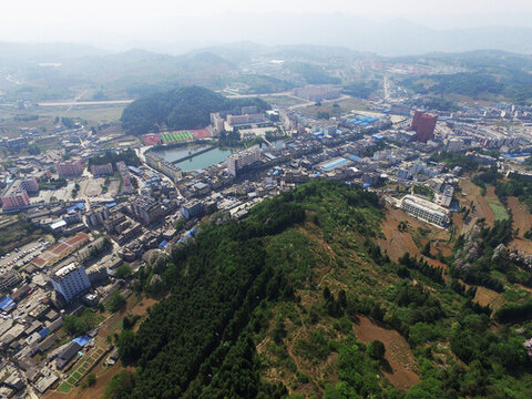 富源縣富村鎮(zhèn)航拍