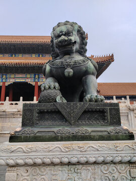 銅獅子