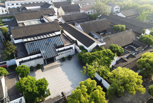 紹興魯迅故里航拍
