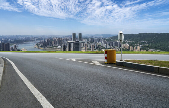 道路交通和城市景觀