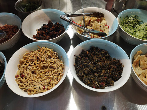 糯米飯配菜