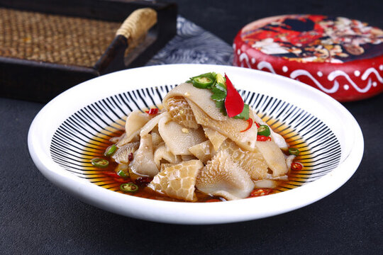 椒麻手撕羊肚