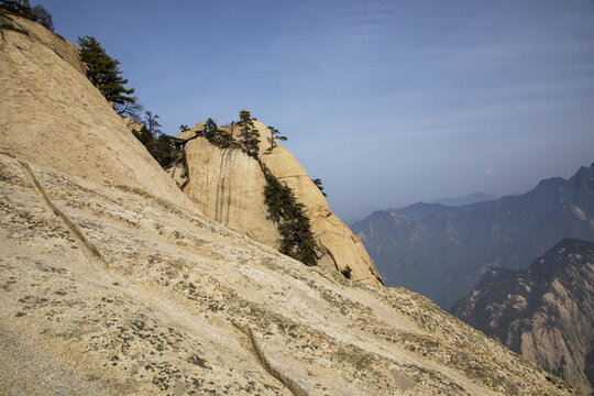 華山南峰南天門景區(qū)景觀