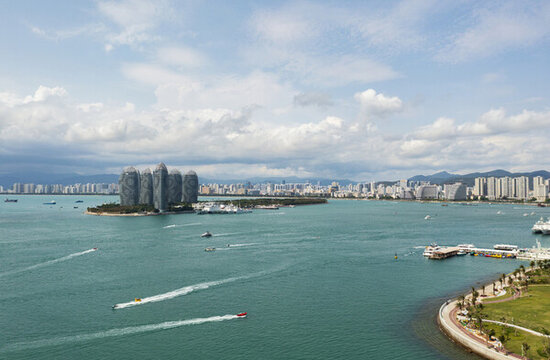 海南三亞城市景觀