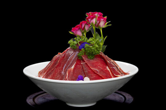 生鮮梅花鹿肉片