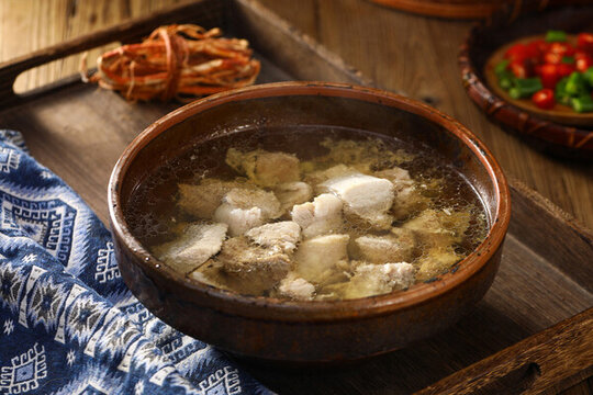 土豬肉湯