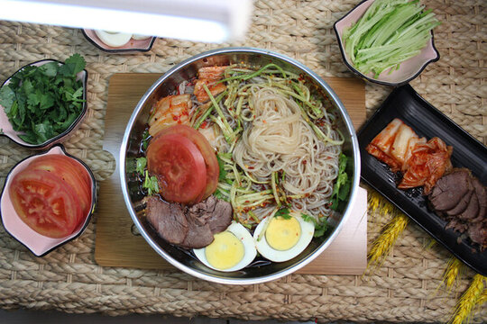 冷面燙淘寶詳情高清實拍美食