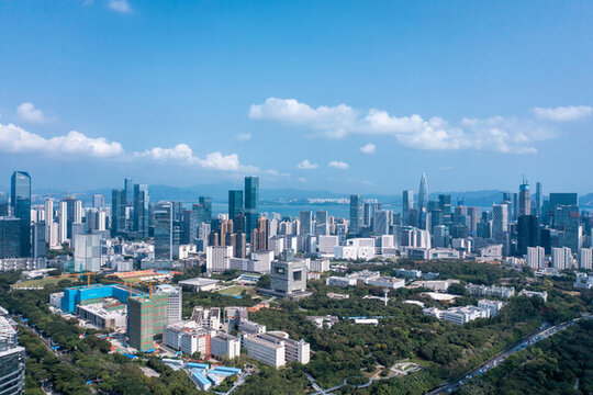 深圳大學(xué)與粵海街道