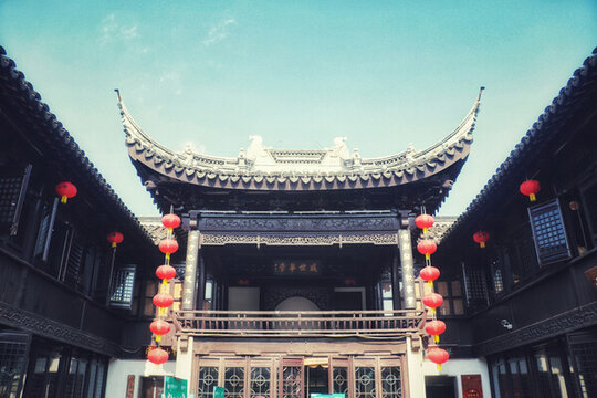山塘街戲臺(tái)