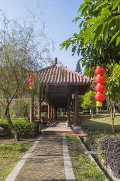 公園廊亭