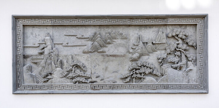 石刻浮雕裝飾畫(huà)