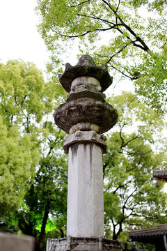 鎮(zhèn)江惠山古鎮(zhèn)石經幢