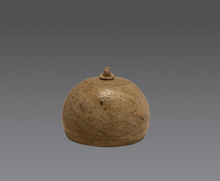 戰(zhàn)國云紋原始瓷鎮(zhèn)