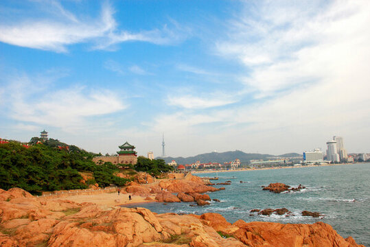 青島海濱風(fēng)光