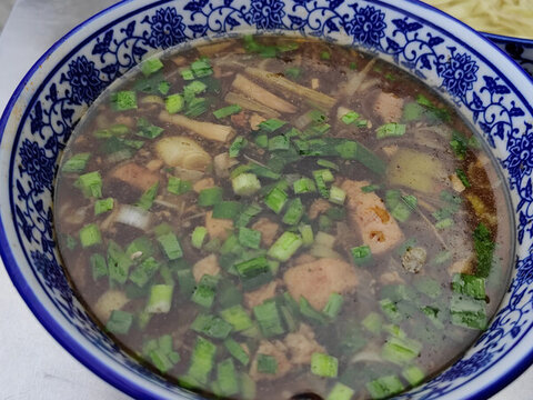 戶縣擺湯面哨子湯