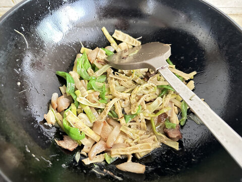 炒竹筍