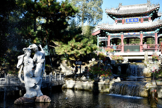 北京懷柔紅螺寺