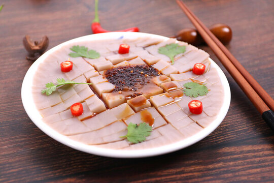 山西美食碗托灌腸