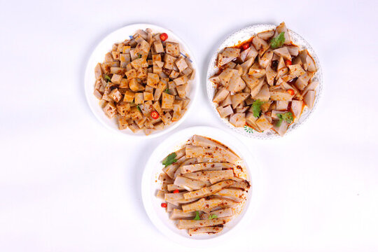 山西美食碗托灌腸