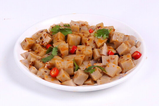 山西美食碗托灌腸