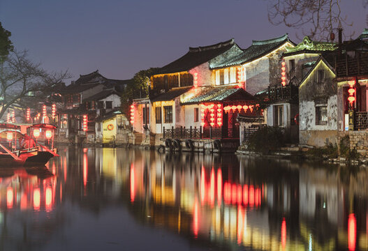 寧?kù)o的西塘古鎮(zhèn)