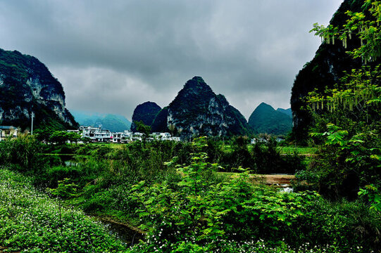 廣西舊州風(fēng)景