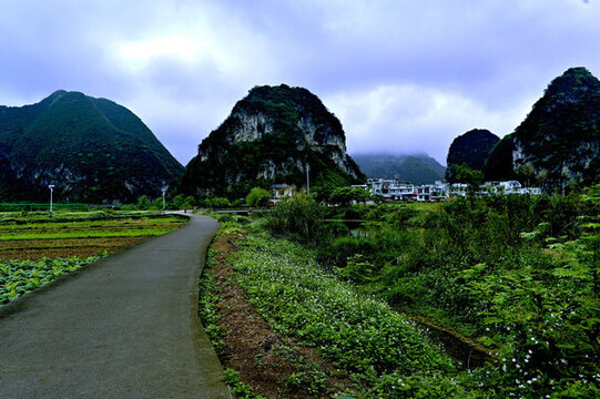 廣西舊州風景