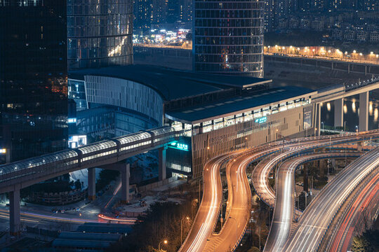 嘉華大橋夜景