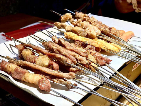 燒烤烤串羊肉牛肉串