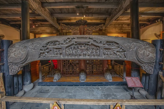 烏鎮(zhèn)東柵景區(qū)江南木雕陳列館