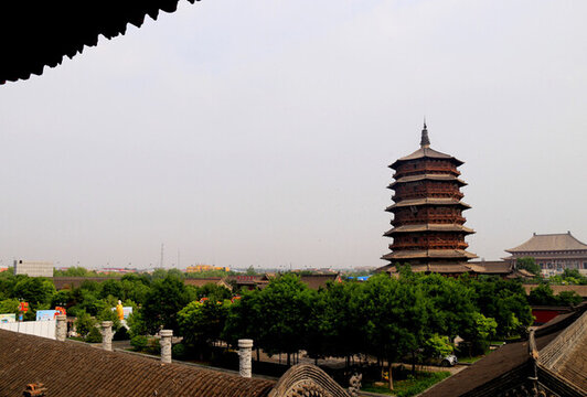 山西應(yīng)縣木塔