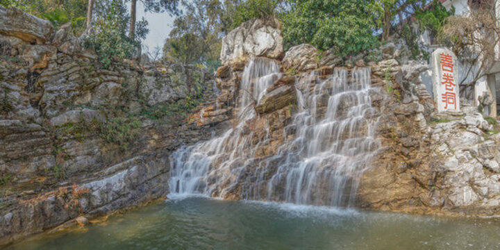 善卷洞風(fēng)景區(qū)全景圖