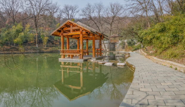 善卷洞景區(qū)全景圖